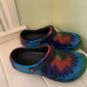 Men’s Tie Dye Crocs-204044 -Sz M12